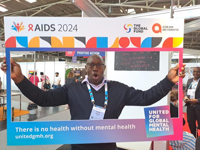 ED Edward Munene at the Global Fund AIDS ConferenceConc